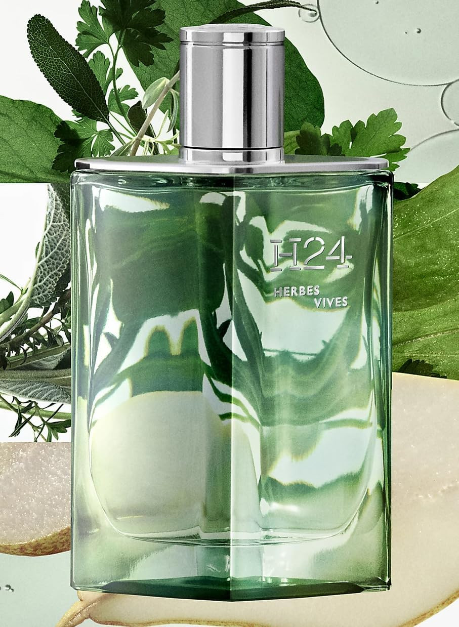 Hermes H24 Herbes Vives Eau de Parfum, Rechargeable, Spray for Men, 40 g