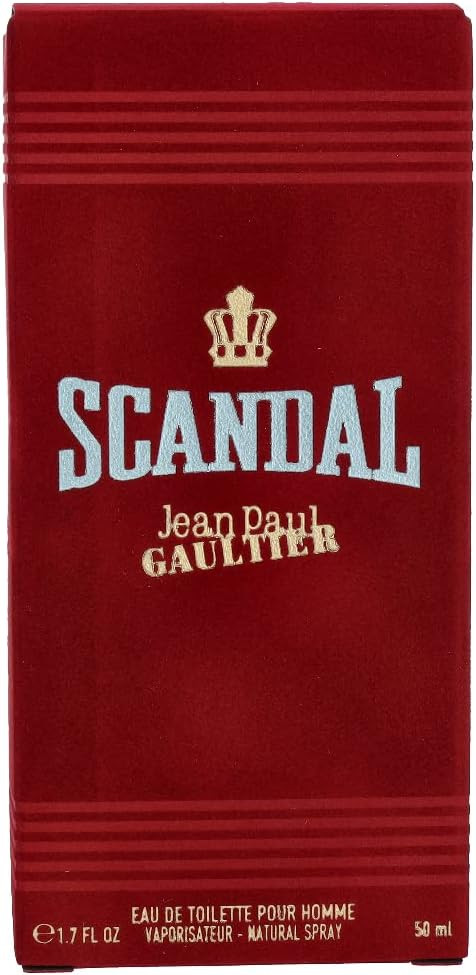 JEAN PAUL GAULTIER Scandal Pour Homme Eau de Toilette Refillable 50ml, (Pack of 1)