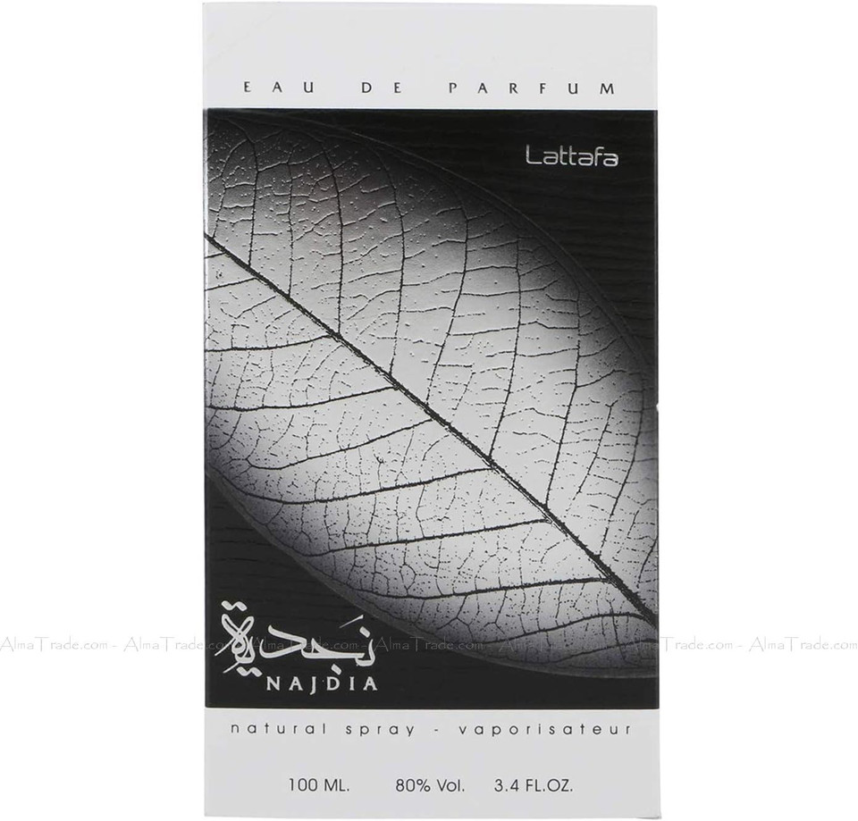 Lattafa Najdia EDP 100ml Oriental Perfume Spray for Men, New, Sealed