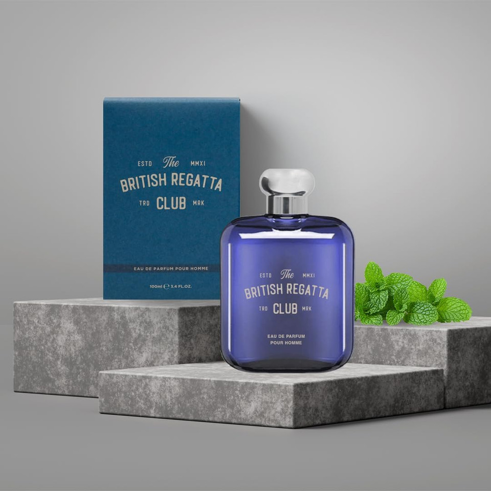 The British London Club 100ml Eau De Parfum - Inspired By B. Bottled - Leather Fragrance For Men - By Laurelle London