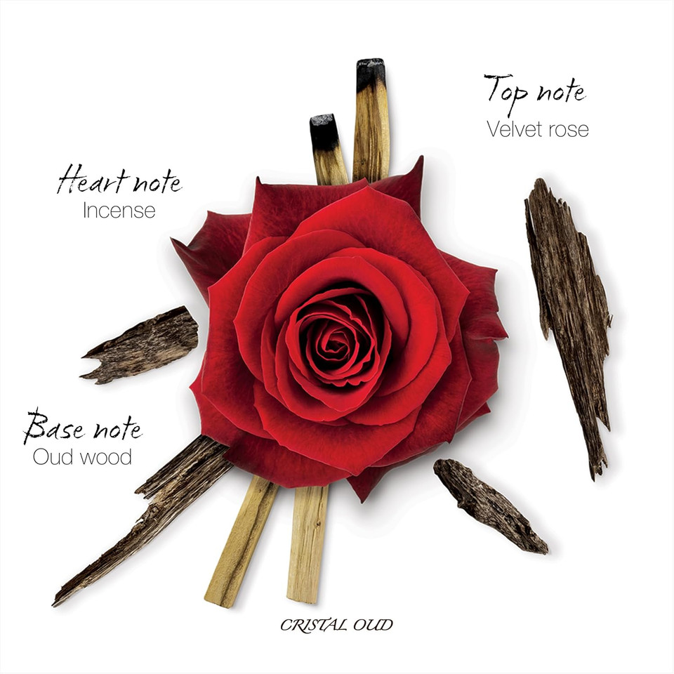 Mauboussin - Pour Lui Cristal Oud 100Ml (3.3 Fl Oz) - Eau De Parfum For Men - Oriental Scent