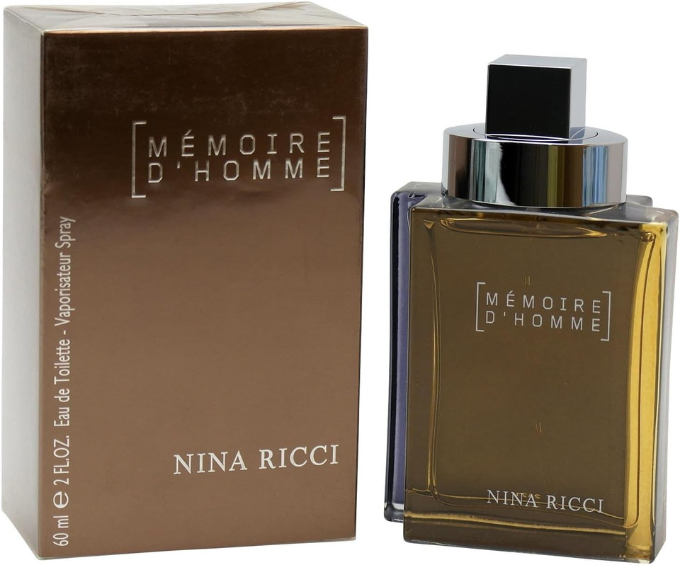 Memoire d'Homme by Nina Ricci Eau de Toilette Spray 60ml