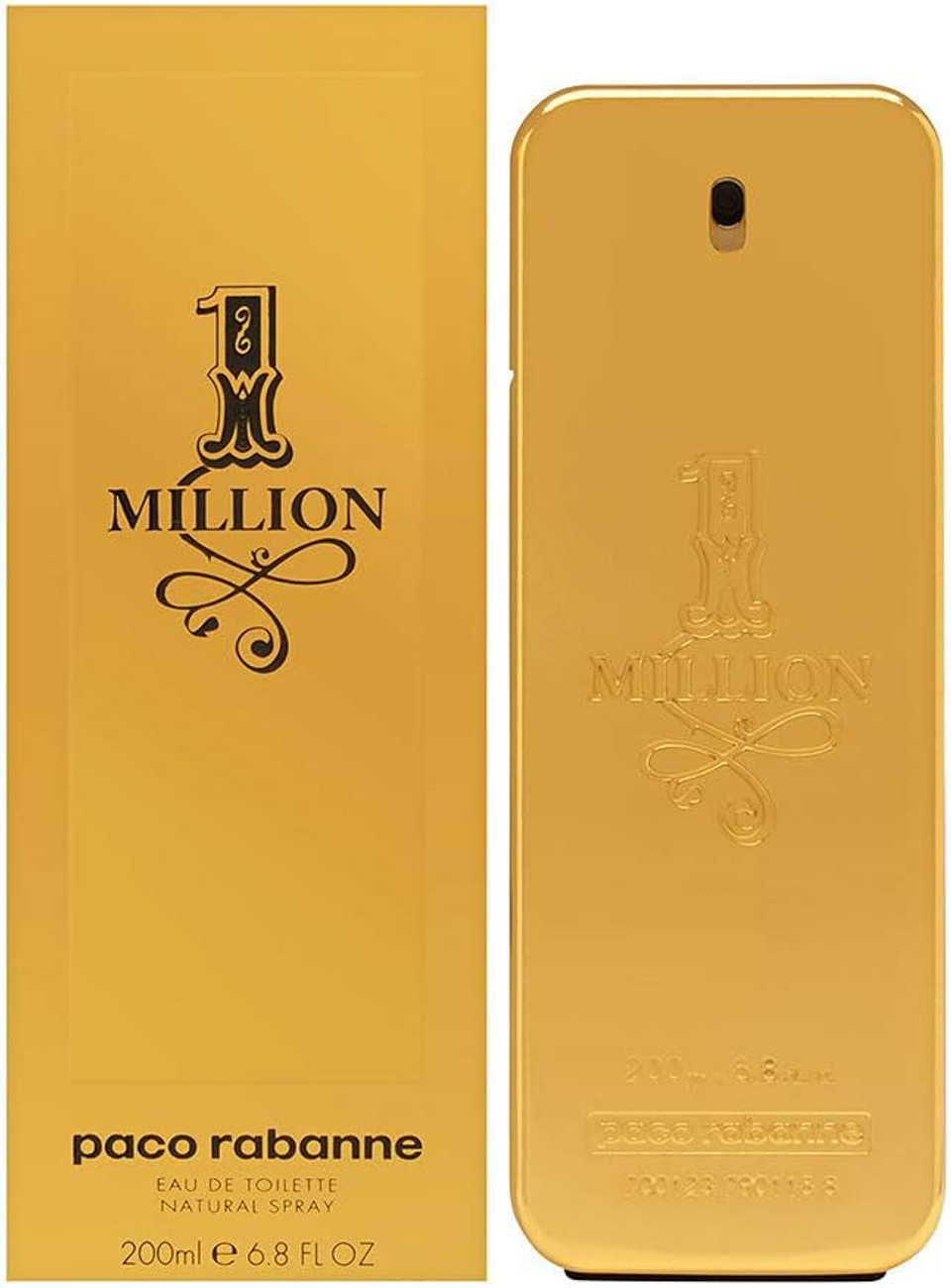 Paco Rabanne 1 Million Eau de Toilette for Men, 200ml