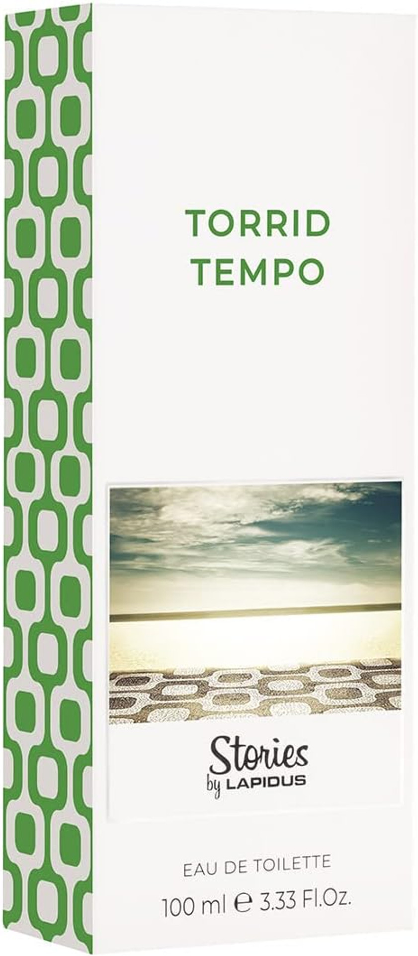 Torrid Tempo by Ted Lapidus for Men - 3.33 oz EDT Spray