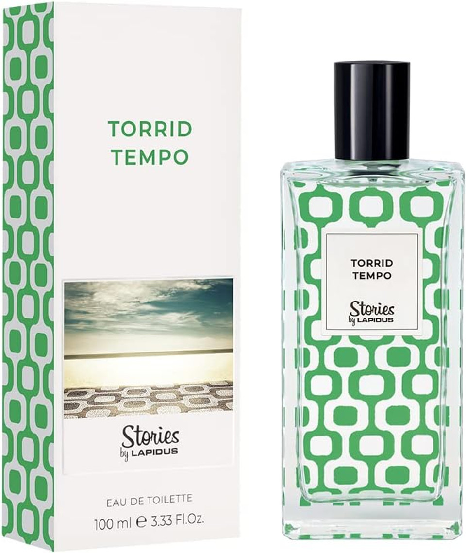 Torrid Tempo by Ted Lapidus for Men - 3.33 oz EDT Spray