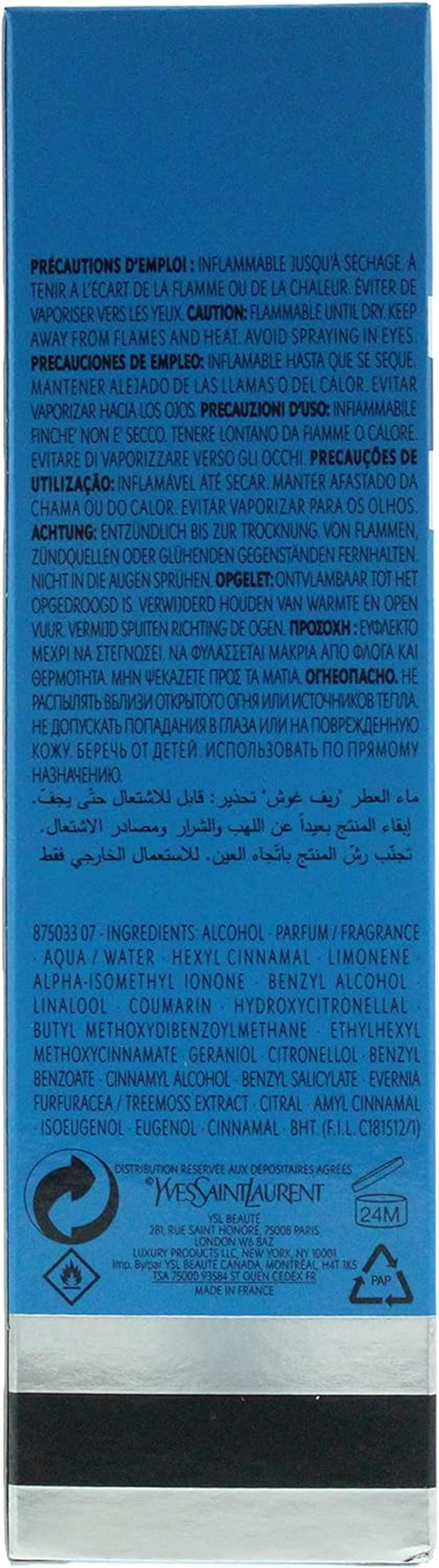 Yves Saint Laurent Rive Gauche Eau de Toilette 100ml