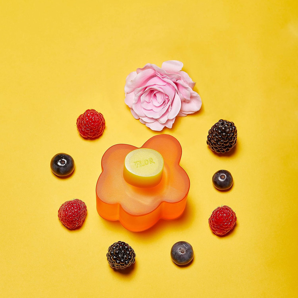 Agatha Ruiz de la Prada Perfume - Flor, Eau de Toilette for Women - Long Lasting - Fresh, Playful and Young Fragance - Fruity and Floral Notes - Ideal for Day Wear - 100 ml