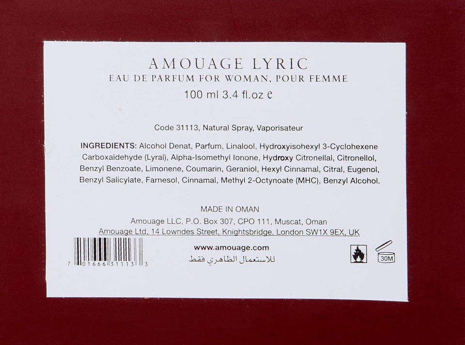 Amouage Lyric Woman Eau de Parfum