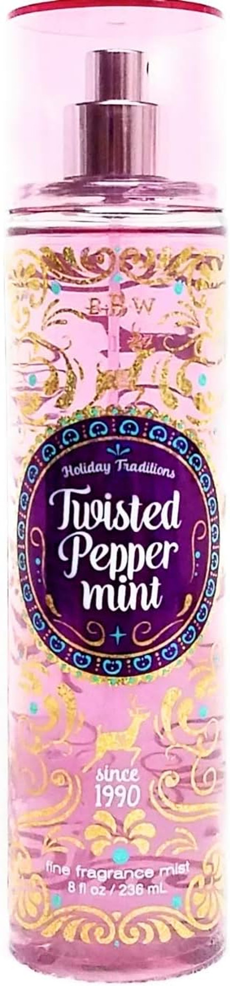Bath & Body Works Signature Collection Twisted Peppermint Fragrance Mist 8 oz / 236 mL