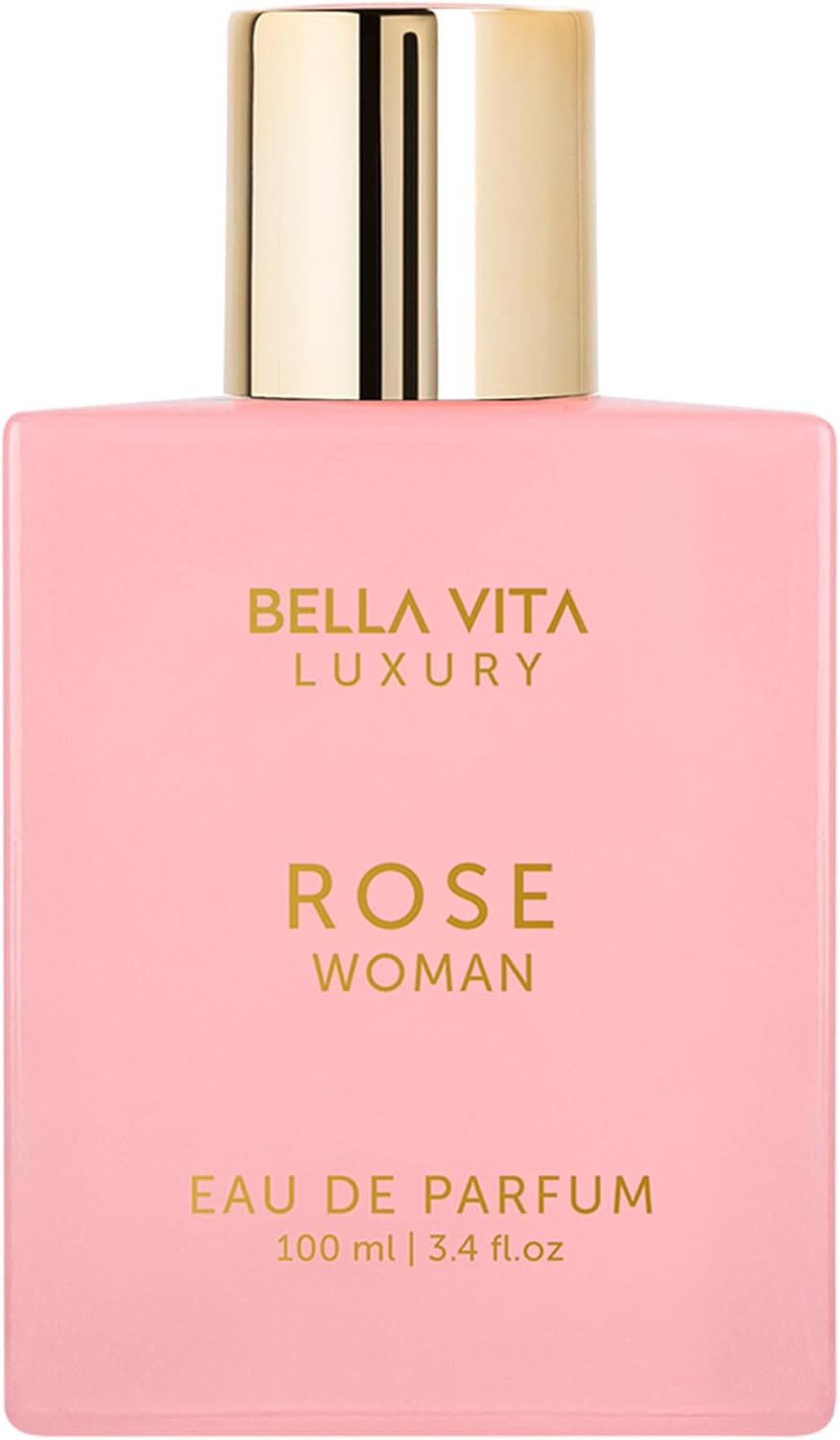 BellaVita Luxury ROSE French Eau De Perfume for Women 100ml | Sweet Floral Women's Perfume with Amber Vanilla, Rose & Jasmine | French Perfume for Women | Premium Perfume Women Gift Set