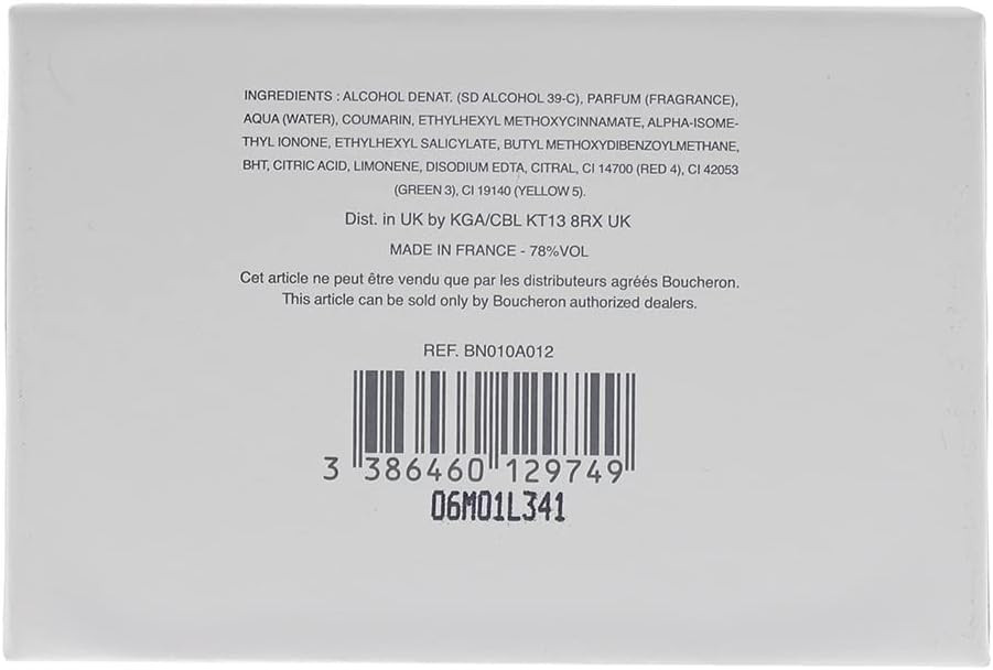 BOUCHERON Feve Tonka de Canaima Eau de Parfum 125 ml