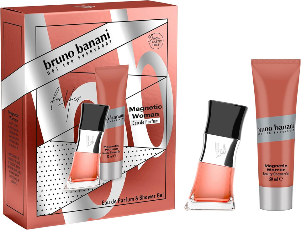 bruno banani Gift Pack Magnetic Woman Eau de Parfum 30 ml + Shower Gel 50 ml