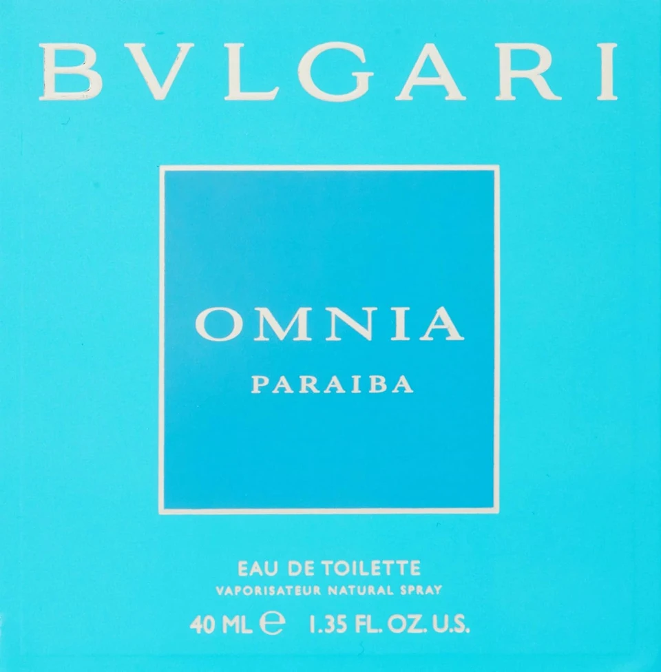 Bvlgari Omnia Paraiba Eau De Toilette for Women, 40 ml