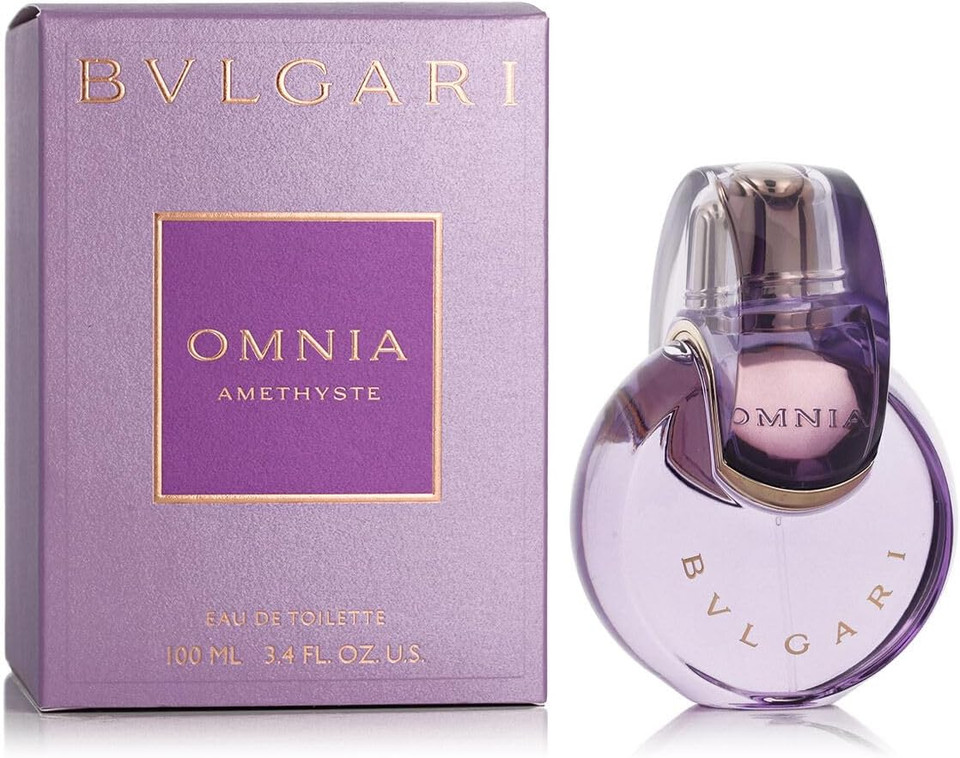 Bvlgari Omnia Amethyst Eau De Toilette EDT Spray 3.4 fl oz (100 ml)