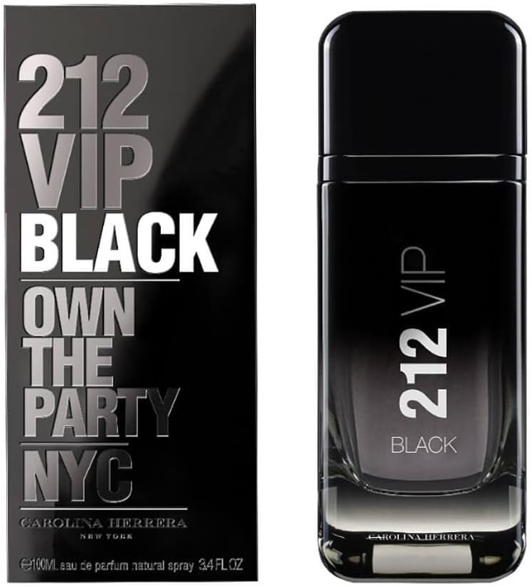 Carolina Herrera 212 VIP Black Eau de Parfum 50ml Spray, (Pack of 1)