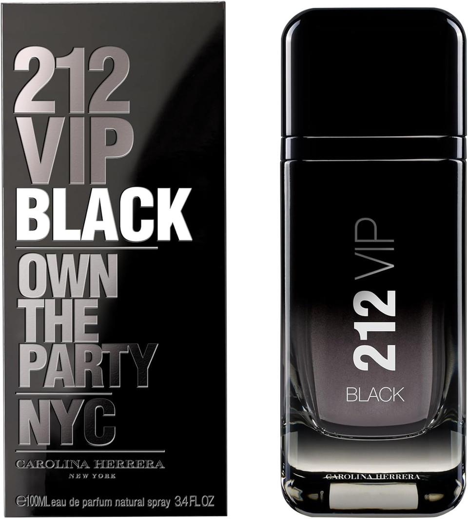 CAROLINA HERRERA 212 VIP BLACK EDP SPRAY 100ML
