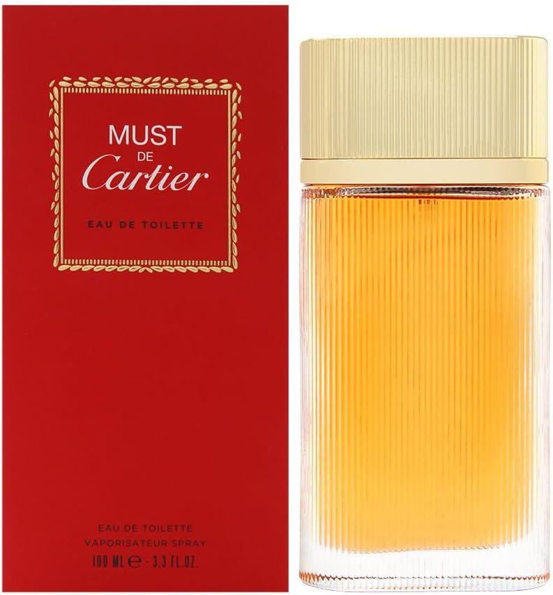 Cartier Must De Eau De Toilette Spray for Women, 100 ml