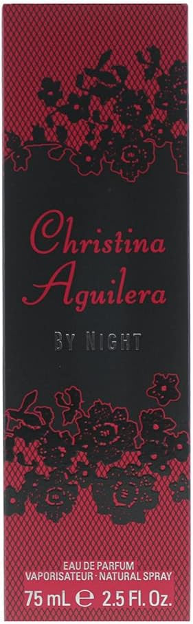 Christina Aguilera By Night Eau De Parfum Spray for Her, 75 ml