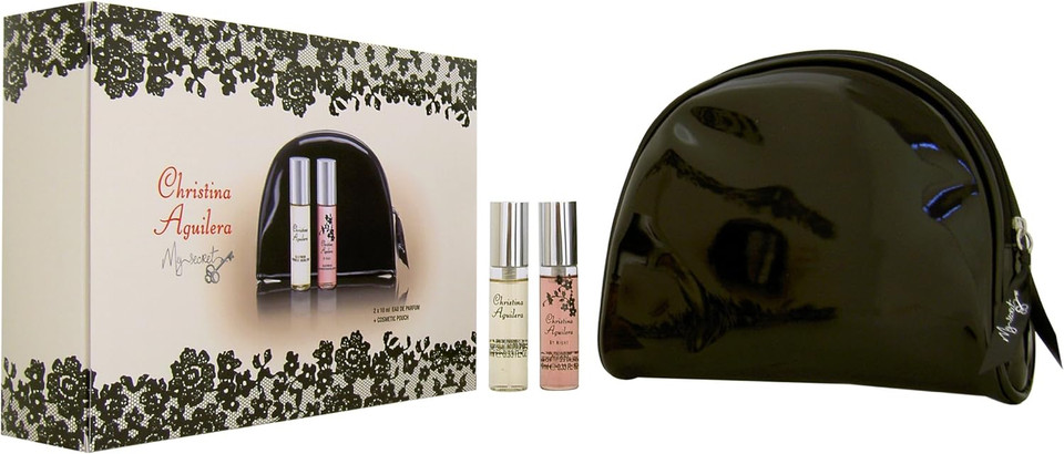 Christina Aguilera My Secret EDP Spray 10ml/ Night EDP Spray 10ml/ Pouch