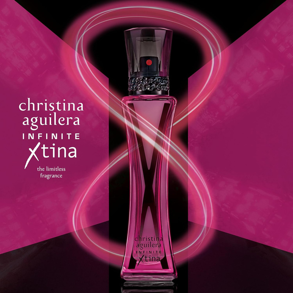 Christina Aguilera Infinite Xtina Eau de Parfum Spray, 30ml, Floral Amber Fruity Fragrance, Perfume for Women