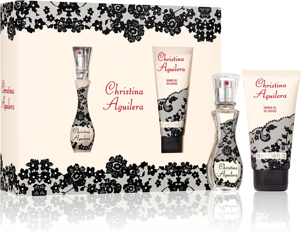 Christina Aguilera SIGNATURE 30ml Eau de Parfum, 2-piece Fragrance Gift Set, floral perfume, luxury fragrance gifting for Women