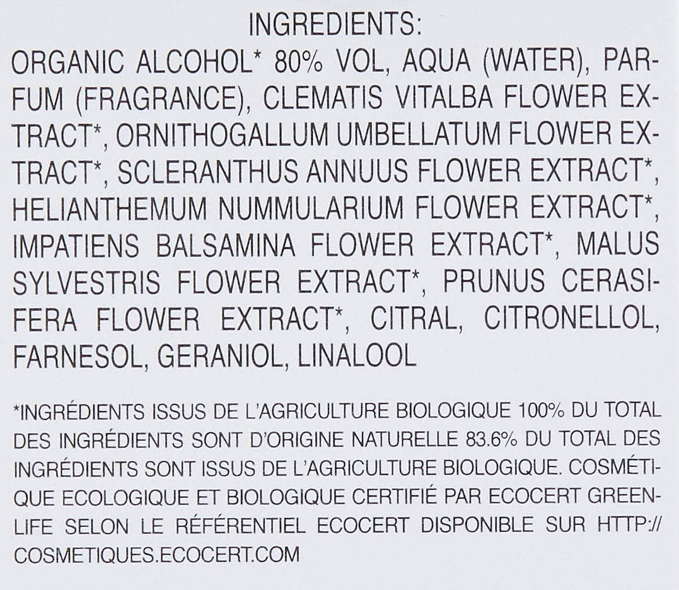 Les Fleurs De Bach Eau D'Elixir Harmonie 55ml