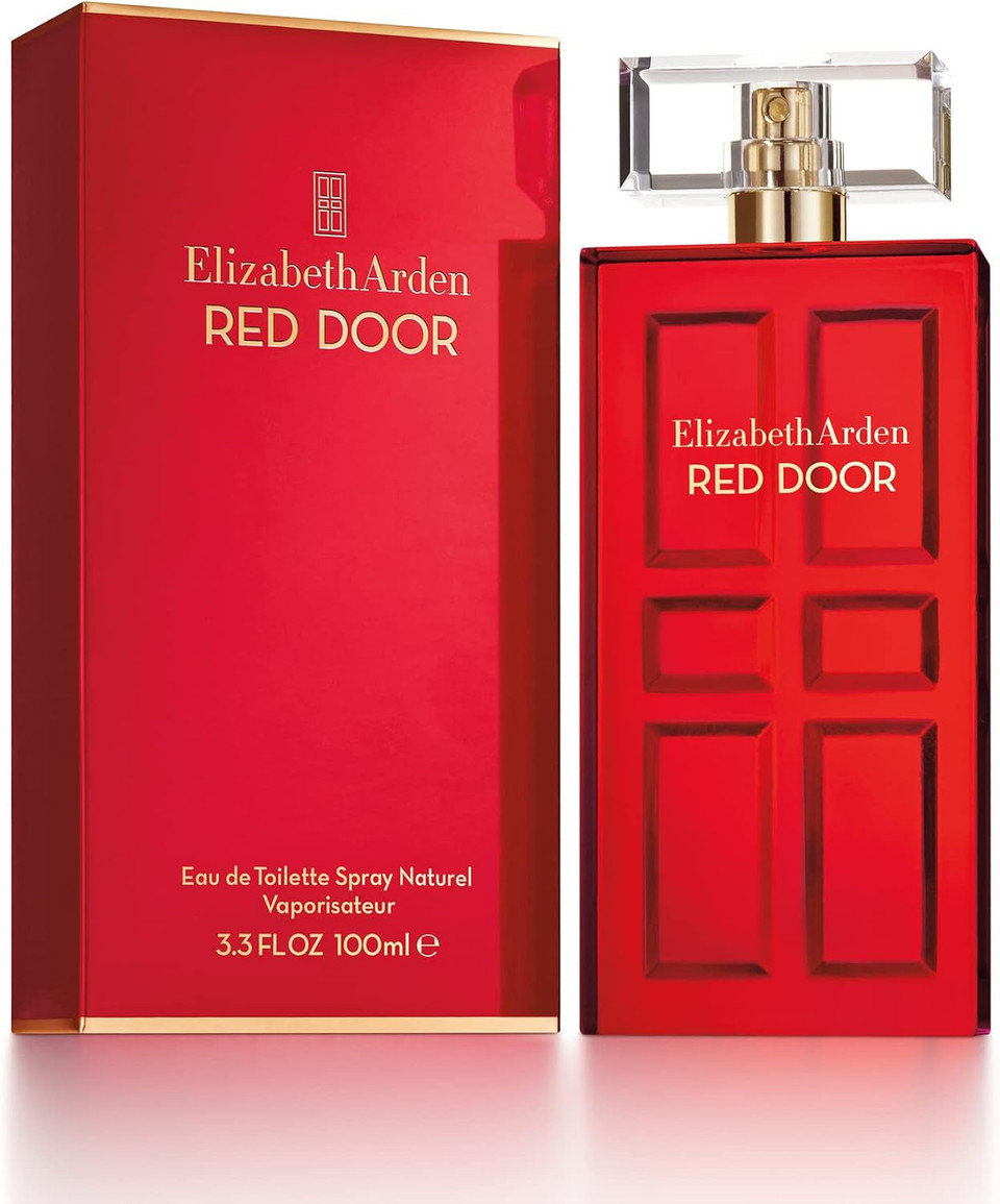 Elizabeth Arden Red Door Eau de Toilette Spray, 100ml, floral woody perfume, luxury fragrance for women