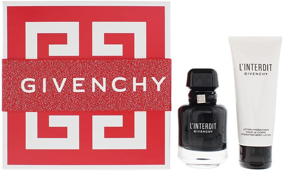Givenchy L'interdit 2 Piece Gift Set: Eau De Parfum 50ml - Body Lotion 75ml