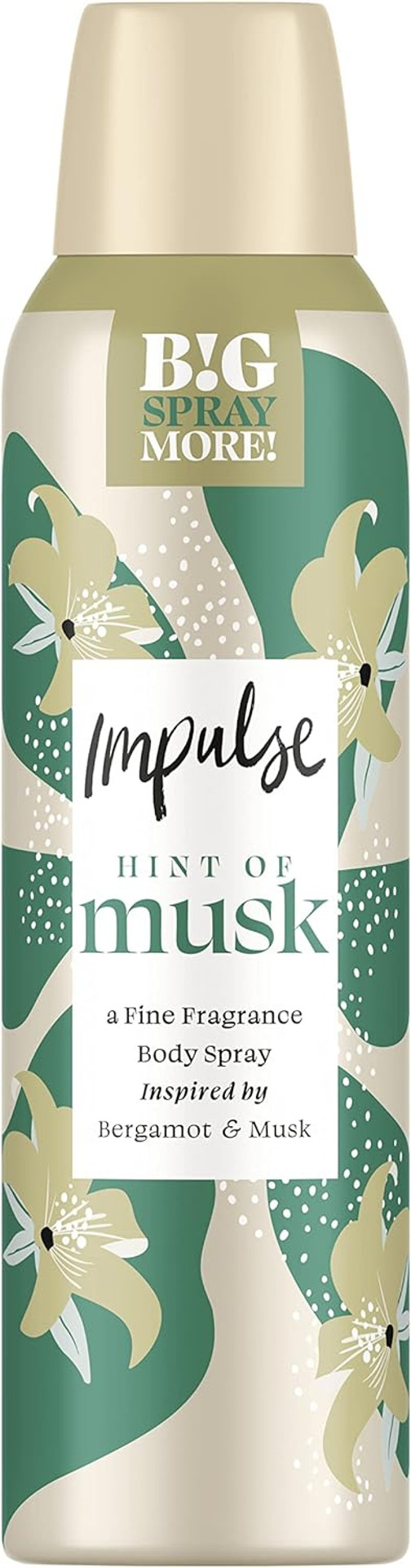 Impulse Hint Of Musk Body Spray Deodorant 150 ml