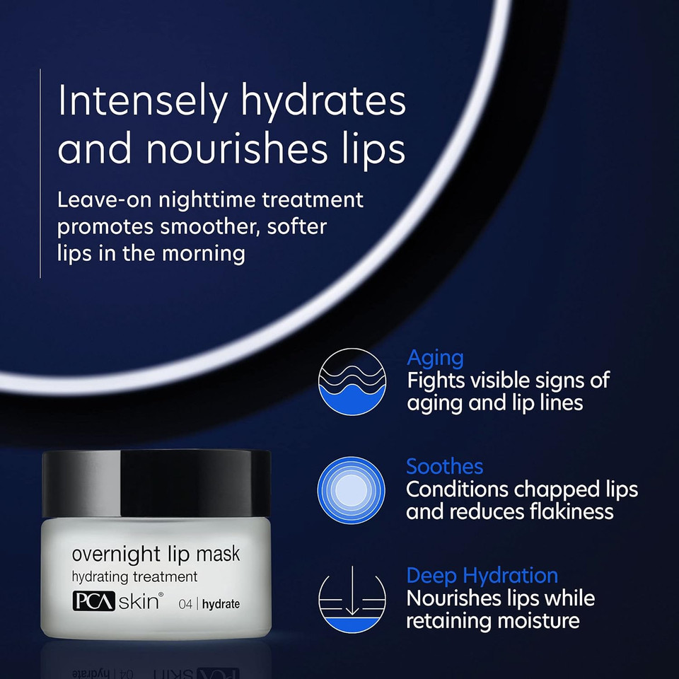 Pca Skin Hyaluronic Acid Overnight Skin Care Face Mask - Anti-Aging Hydrating Leave-On Facial Treatment Packed With Soothing Ingredients For Dry, Mature Skin (1.8 Fl Oz)