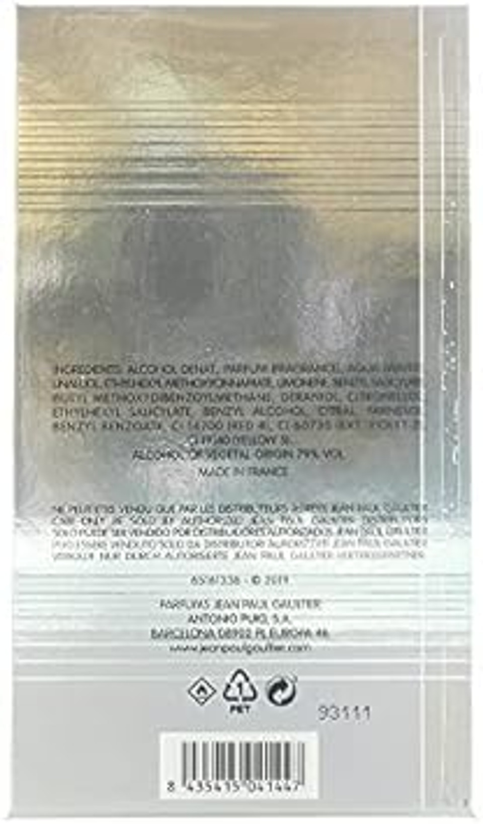 JEAN PAUL GAULTIER Classique Eau de Parfum Airlines Eau De Parfum 50 ml (woman), (Pack of 1)