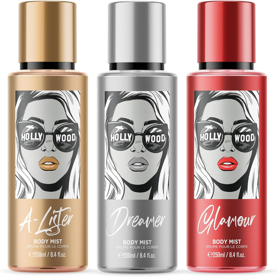 Hollywood - Body Mist Fragrance Spray - A-Lister - 250ml