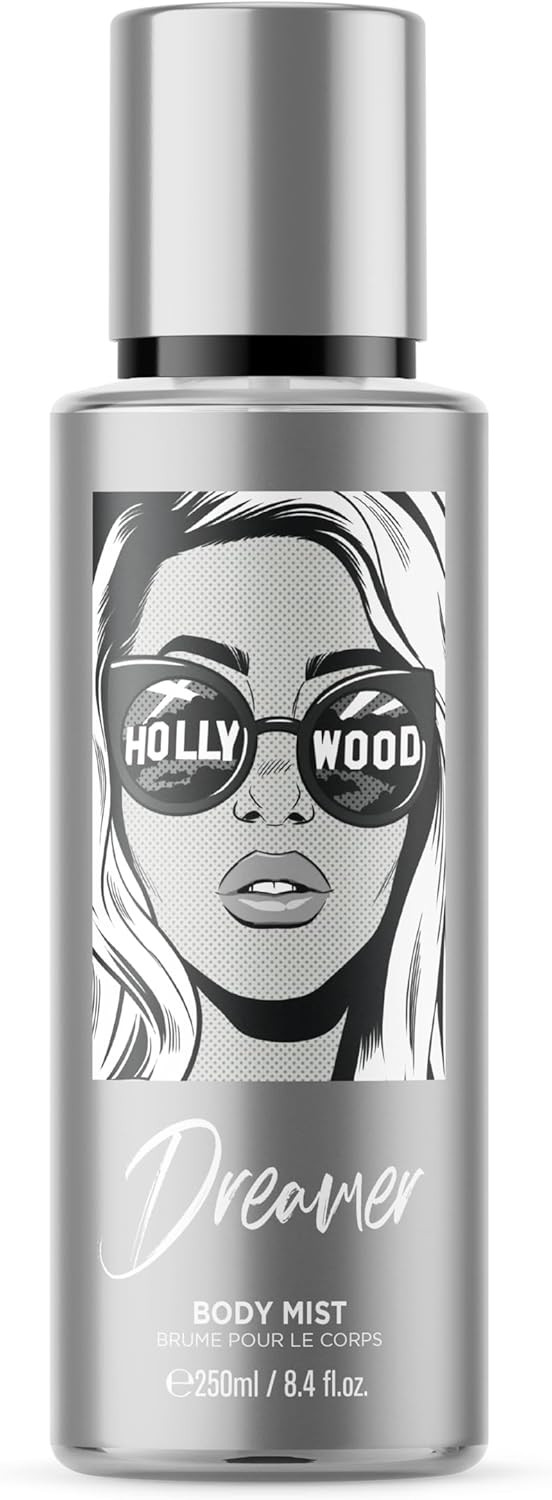 Hollywood - Body Mist Fragrance Spray - 3 Pack (Glamour, Sparkle, Allure) - 750ml
