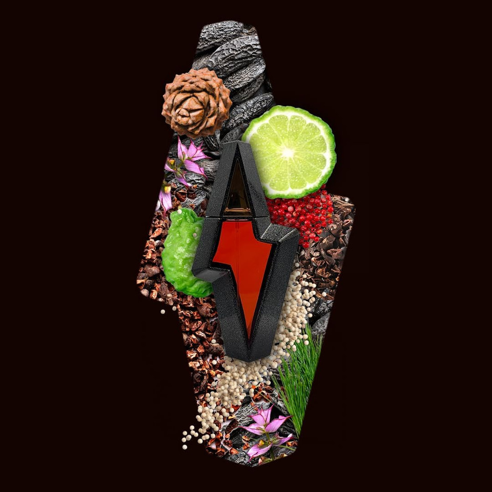 Rebel Spirit 80ml Eau De Parfum for Men  Oriental Spicy Fragrance  Inspired by C.Herera B.ad Boy  Long-Lasting Fragrance - By Laurelle London