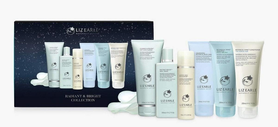Liz Earle Radiant & Bright Collection 6 Piece Gift Set