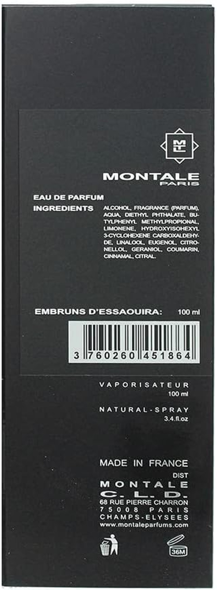 Montale Embruns d'Essaouira Eau De Parfum 100ml