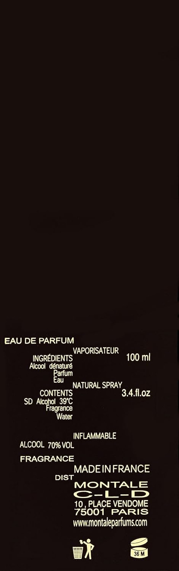 Mukhallat by Montale for Unisex - 3.4 oz EDP Spray