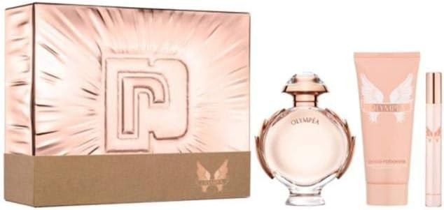 Paco Rabanne Olympea Eau De Parfum 80Ml, Edp 10Ml & Body Lotion 100Ml Women'S Gift Set