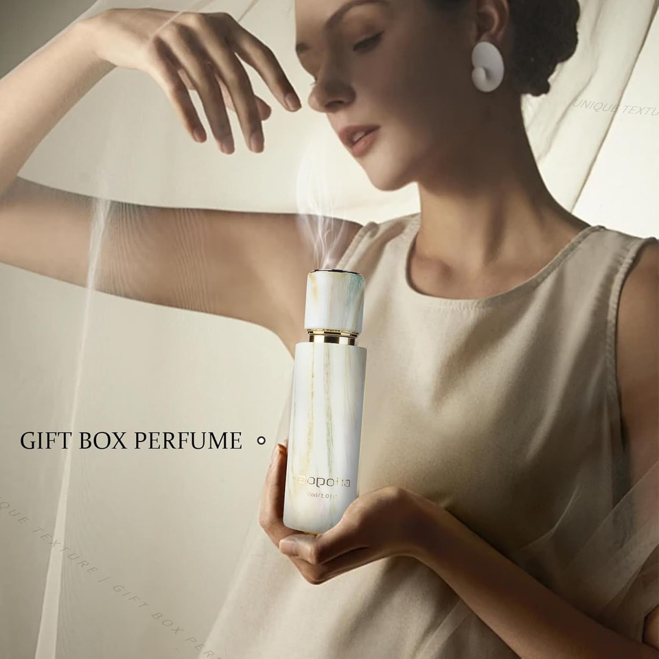 Qwesure Xixi Perfume for Women Inspired by Classic French Elegance  30ml Long-Lasting Eau de Parfum, Citrus Floral Scent with Jasmine, Patchouli, Vanilla & Musk