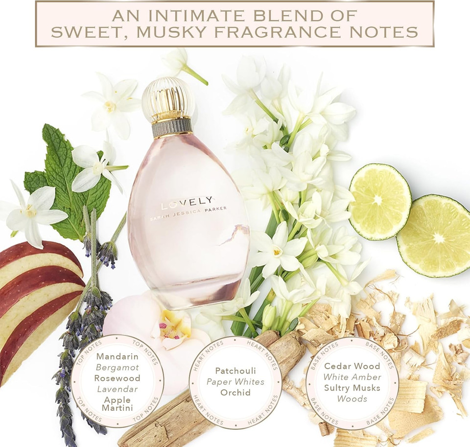 Sarah Jessica Parker Lovely Eau de Parfum for Women 200ml Spray, Delicate Female Perfume, Fragrance For Women, Women's Eau de Perfume for Travel, Womens Perfumes - Genuine SJP Perfume for Women