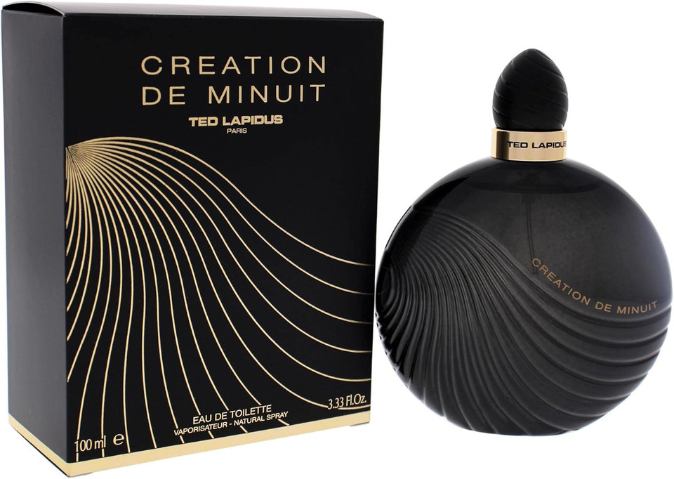 Creation de Minuit by Ted Lapidus for Women - 3.33 oz EDT Spray