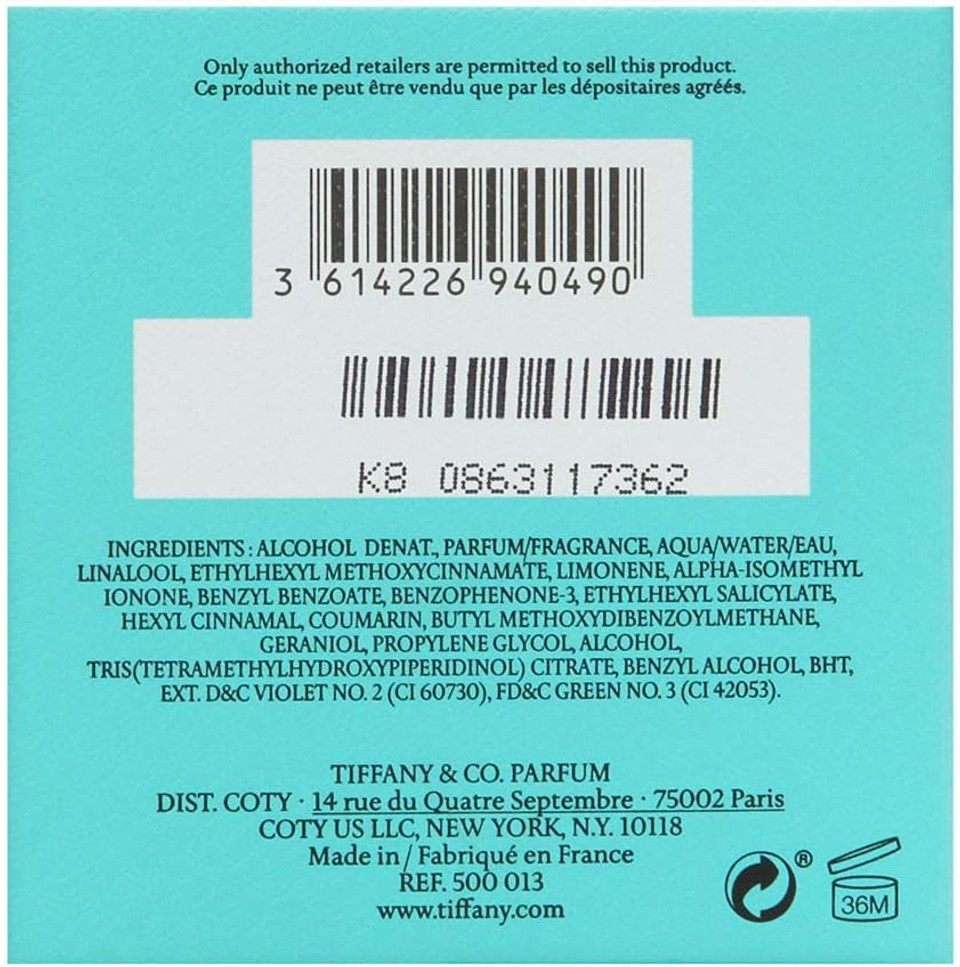 Tiffany Intense Edp Vapo 75ml