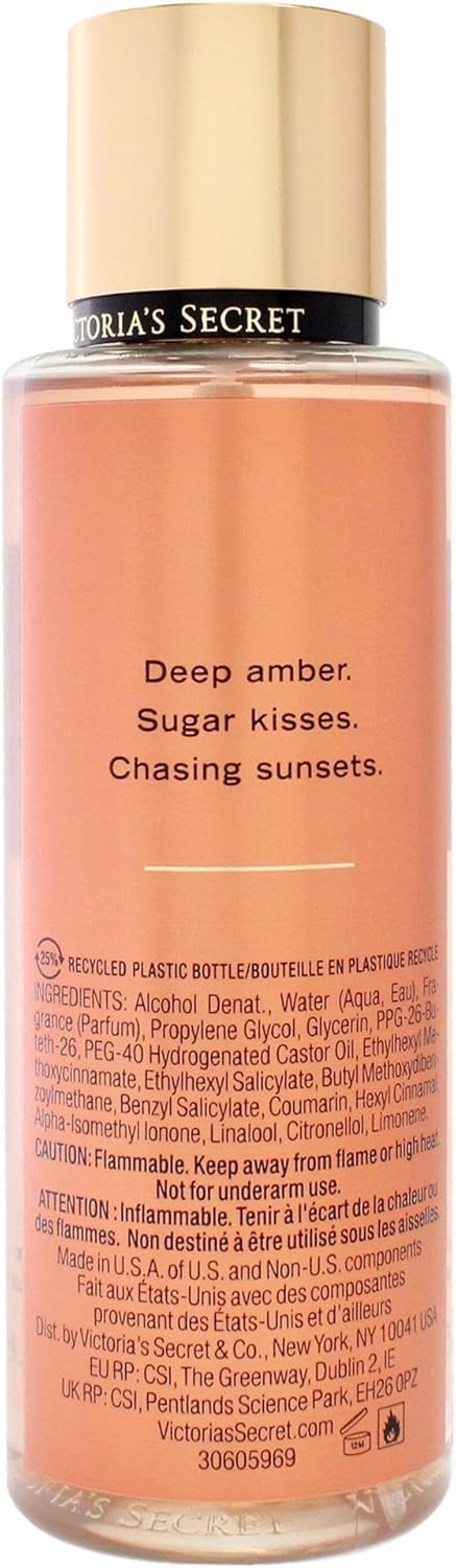 Victoria'S Secret Fantasies Amber Romance Fragrance Mist Spray for Woman 250 ml