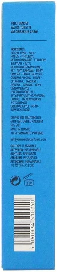 Yohji Yamamoto Senses Eau de Toilette 10ml