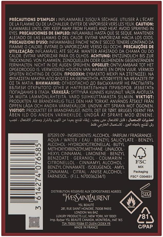 YVES SAINT LAURENT Black Opium Over Red Eau de Parfum 30 ml