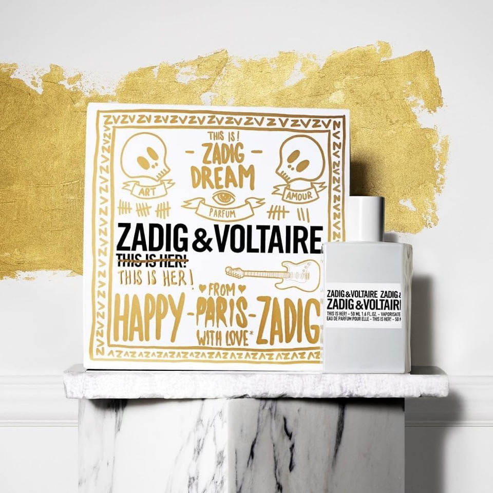 Zadig & Voltaire This Is Her! 2 Piece Gift Set: Eau de Parfum 50ml - Body Lotion