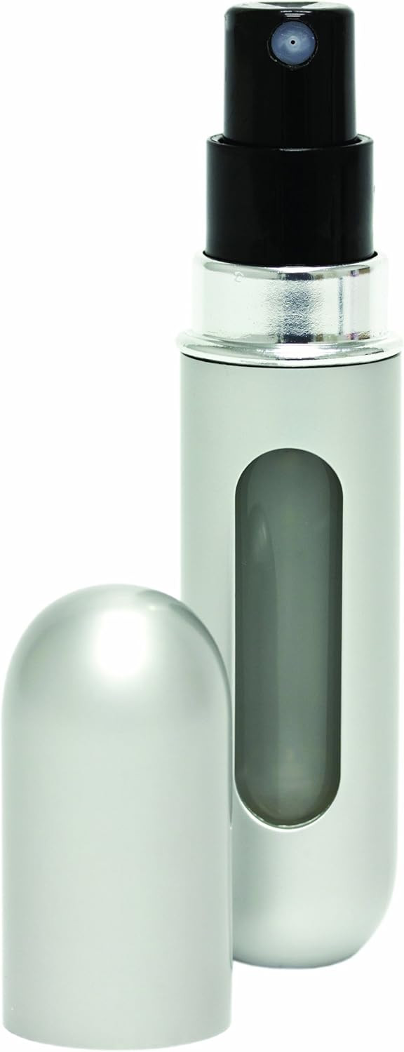 Travalo - Classic HD Refillable Perfume Spray - Revamped refill system - Elegant Metal Travel Atomizer - TSA Flight Approved Portable Perfume Bottle - Glass-free - Pink - Unisex - 0.17oz