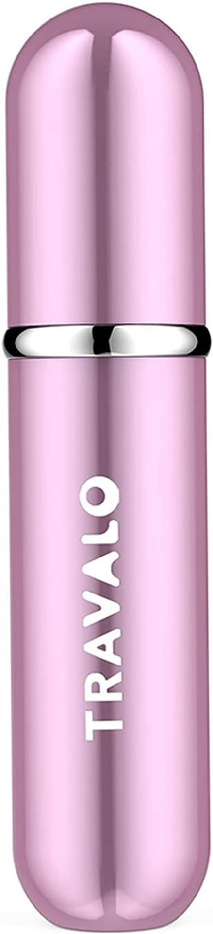 Travalo - Classic Refillable Perfume Spray - Revamped Refill System - Elegant Metal Travel Atomizer - U-fill Spray Bottle - TSA Flight Approved Portable Perfume Bottle - Pink - Unisex - 0.17 oz Travalo - Classic Refillable Perfume Spray - Revamped Refill System - Elegant Metal Travel Atomizer - U-fill Spray Bottle - TSA Flight Approved Portable Perfume Bottle - Pink - Unisex - 0.17 oz