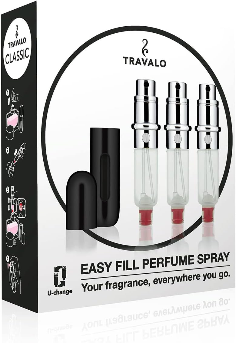 Travalo Classic HD Bag Sprays Gold Set of 3 Refills