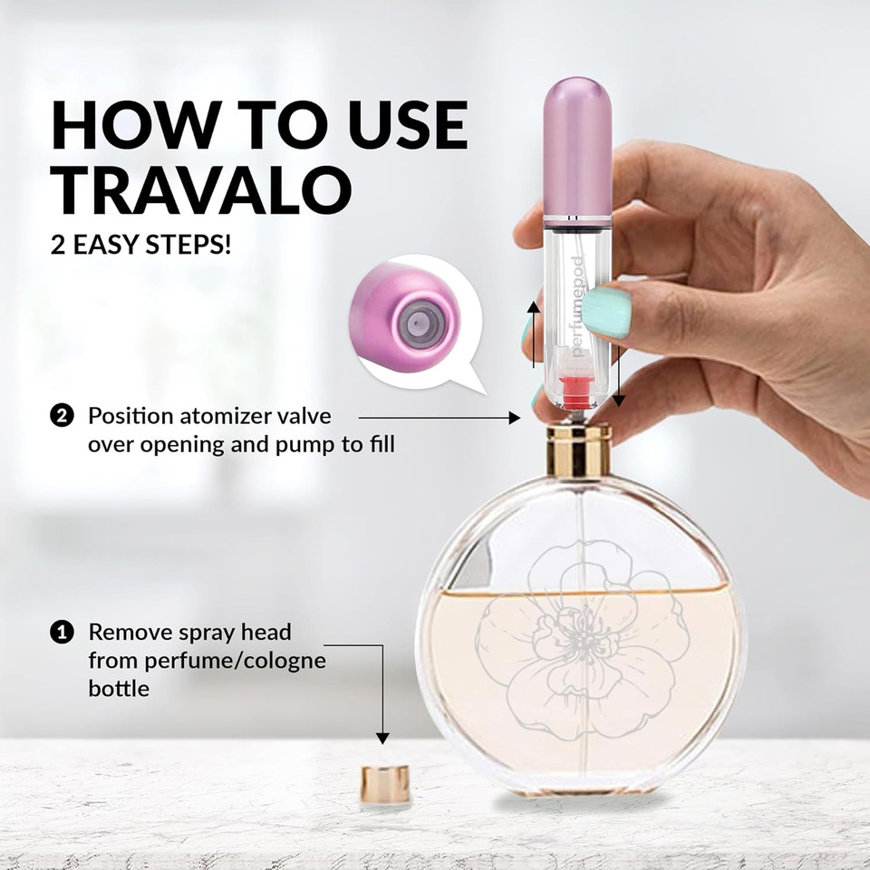 Travalo Perfume Pod Ice Purple